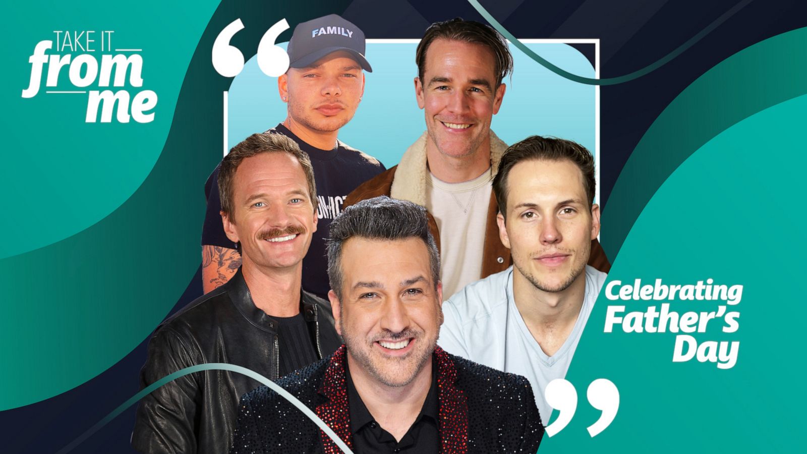 VIDEO: 'Take It From Me': Celeb dads share what fatherhood has taught them