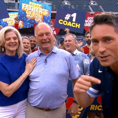 VIDEO: ‘GMA’ surprises Kansas City Royals fan for Father's Day