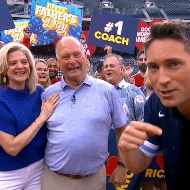 GMA' surprises Kansas City Royals fan for Father's Day - Good Morning  America