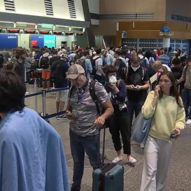 VIDEO: Thousands of flights canceled for 2nd day in a row