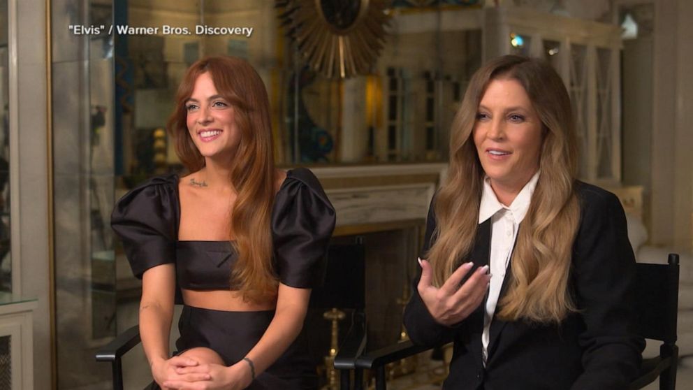 VIDEO: Lisa Marie Presley, daughter Riley Keough share what it was like to watch 'Elvis'