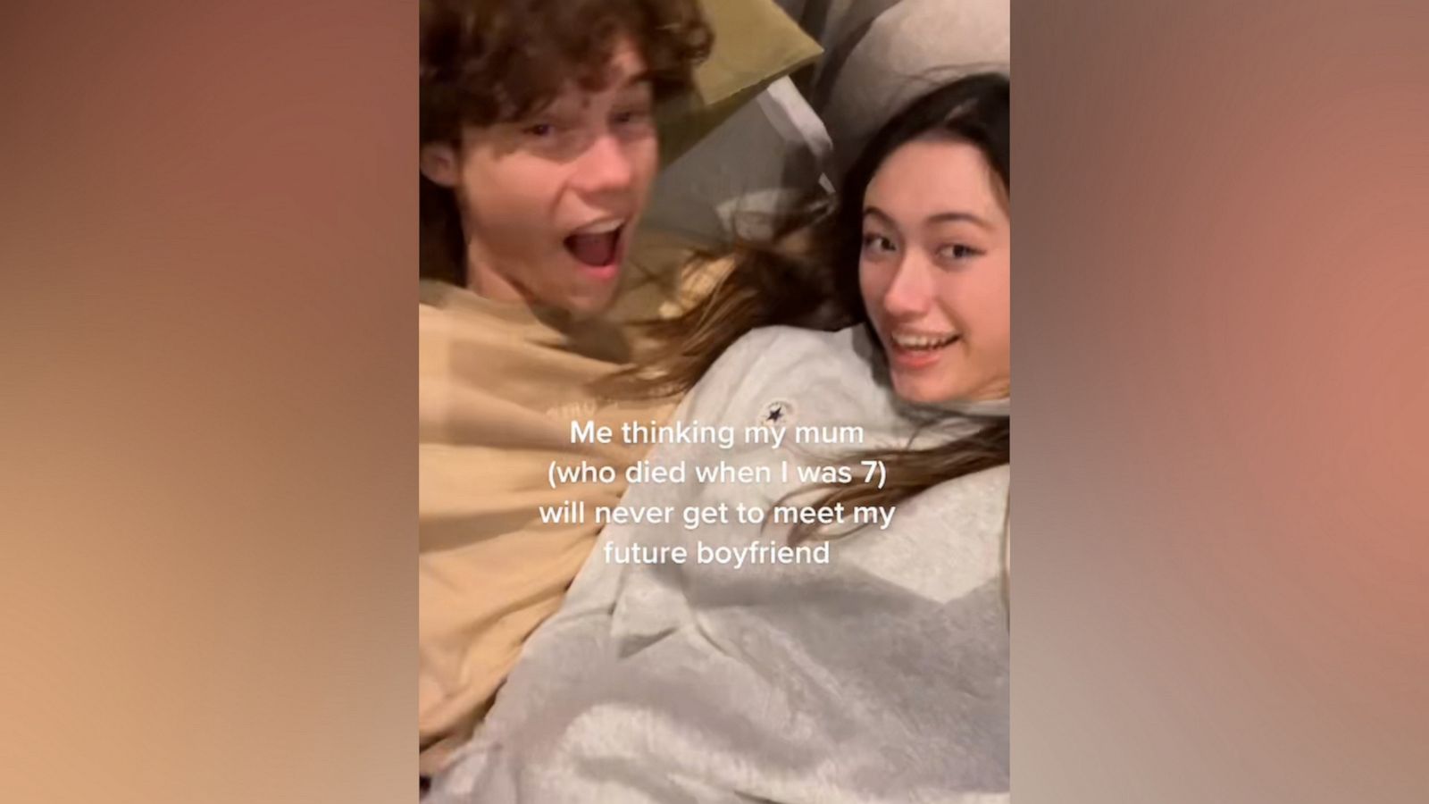 VIDEO: Woman finds out late mother was her boyfriend’s teacher