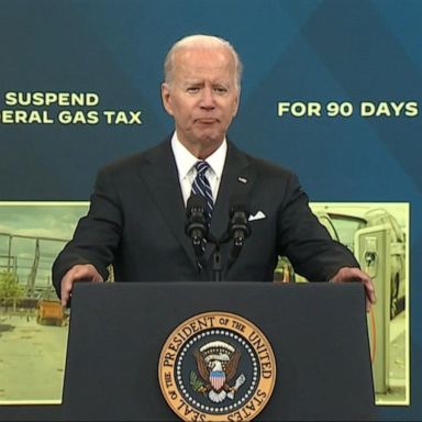 VIDEO: Biden calls for national gas holiday