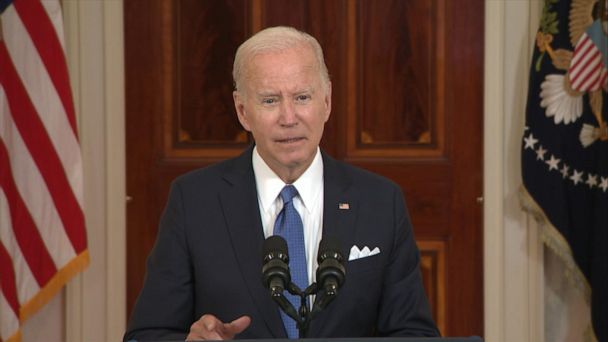 Video Biden Responds To Supreme Court's Historic Ruling - ABC News