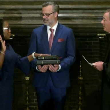 VIDEO: Ketanji Brown Jackson sworn in as first Black Supreme Court justice in US history