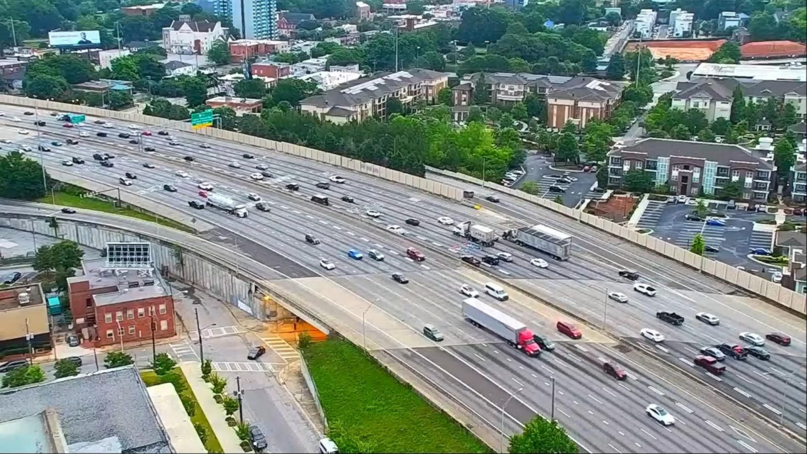 VIDEO: Record number of drivers hit the road for 4th of July weekend