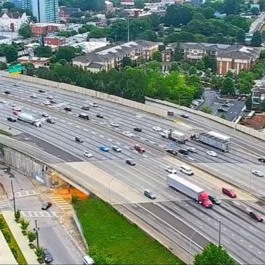 VIDEO: Record number of drivers hit the road for 4th of July weekend