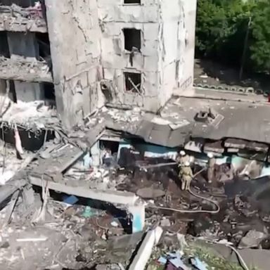 VIDEO: Dozens killed after another missile strike hits residential area in Ukraine