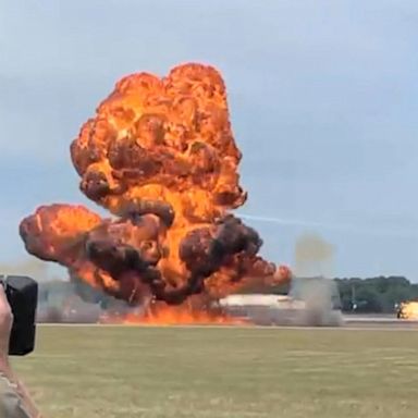 VIDEO: 1 dead after Michigan airshow crash