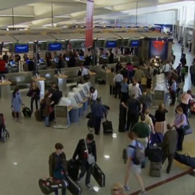 VIDEO: Thousands of flights delayed for July 4th travel weekend