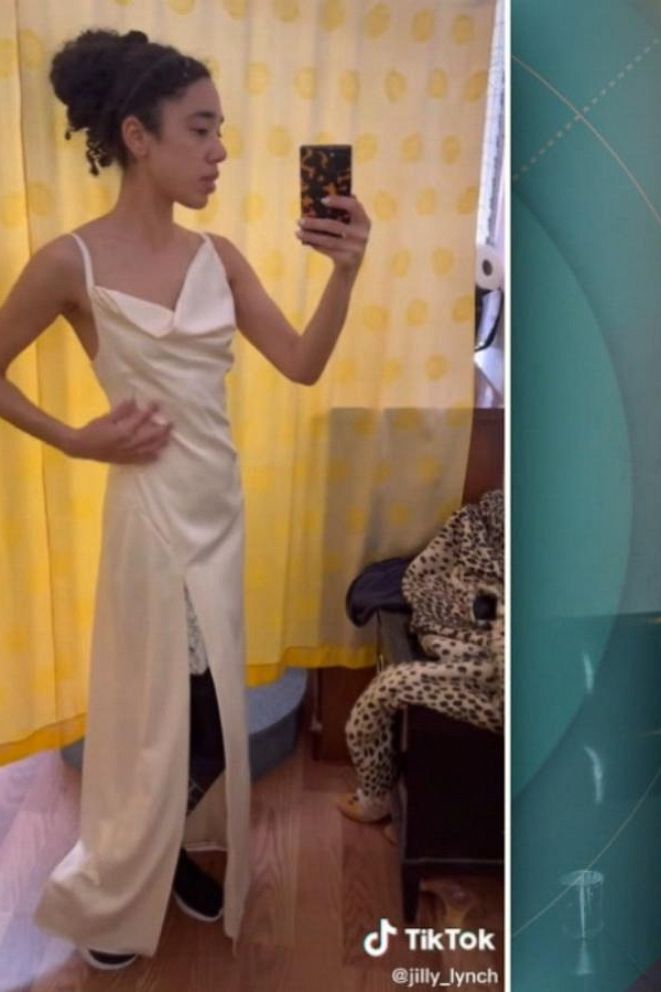 Bride wows TikTok with $3.75 thrift shop dress: 'It is perfection