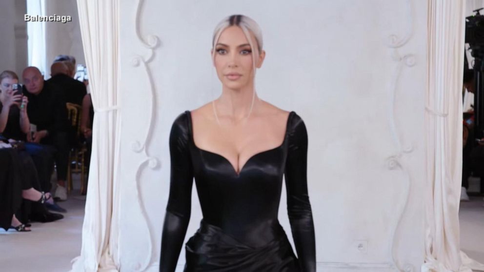 Kim Kardashian, Nicole Kidman walk Balenciaga runway for Paris