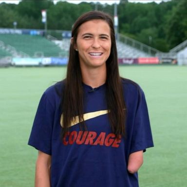 VIDEO: 1st woman with limb difference to play for US Soccer Team shares her story