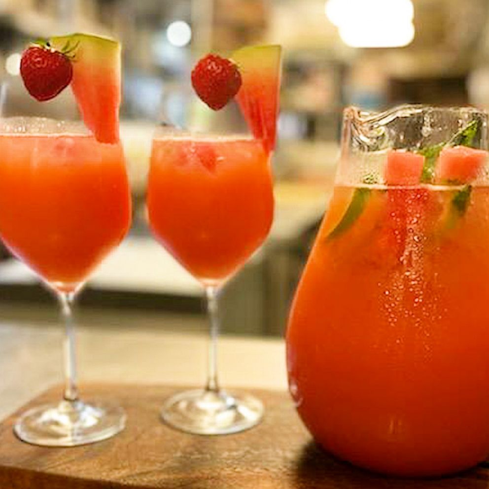 VIDEO: This watermelon and strawberry sangria is so refreshing