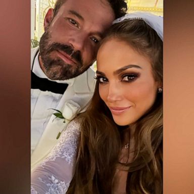 PHOTO: VIDEO: Jennifer Lopez shares details from her sweet Las Vegas wedding to Ben Affleck 