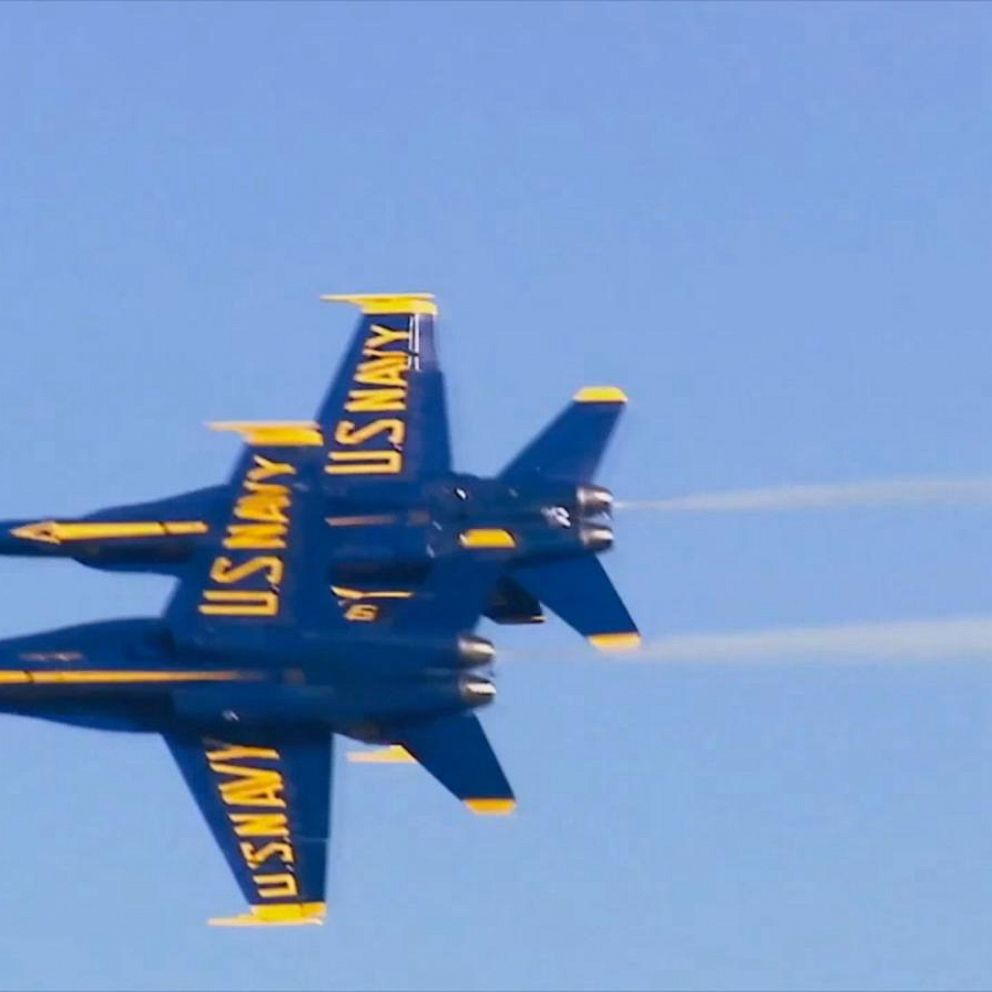 Meet the first female fighter pilot on Blue Angels Demonstration Team 