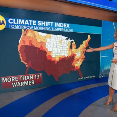 VIDEO: Record-shattering heat as temps across US reach triple-digits