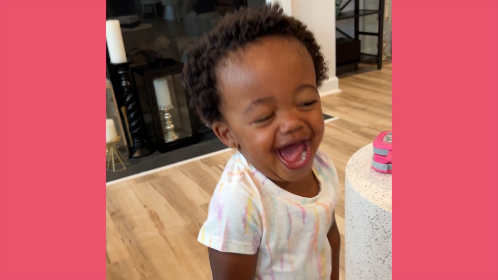 VIDEO: Watch this toddler's hilarious reaction to learning colors