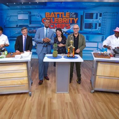 VIDEO: Battle of the celebrity chefs