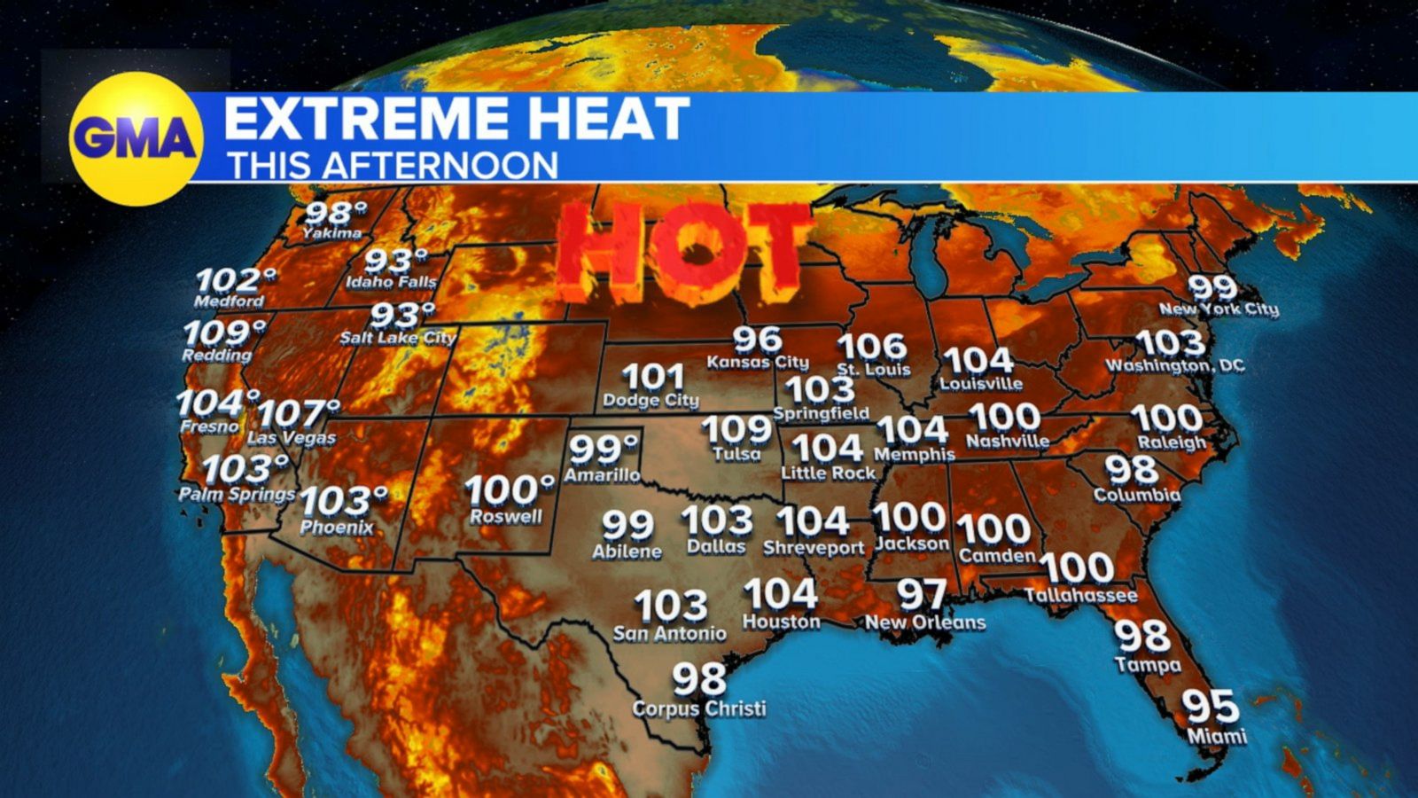 National heat wave turns deadly Good Morning America