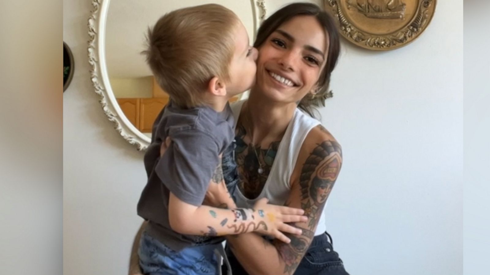 Mom creates a ‘tattoo parlor’ for son who wanted matching tattoos ...