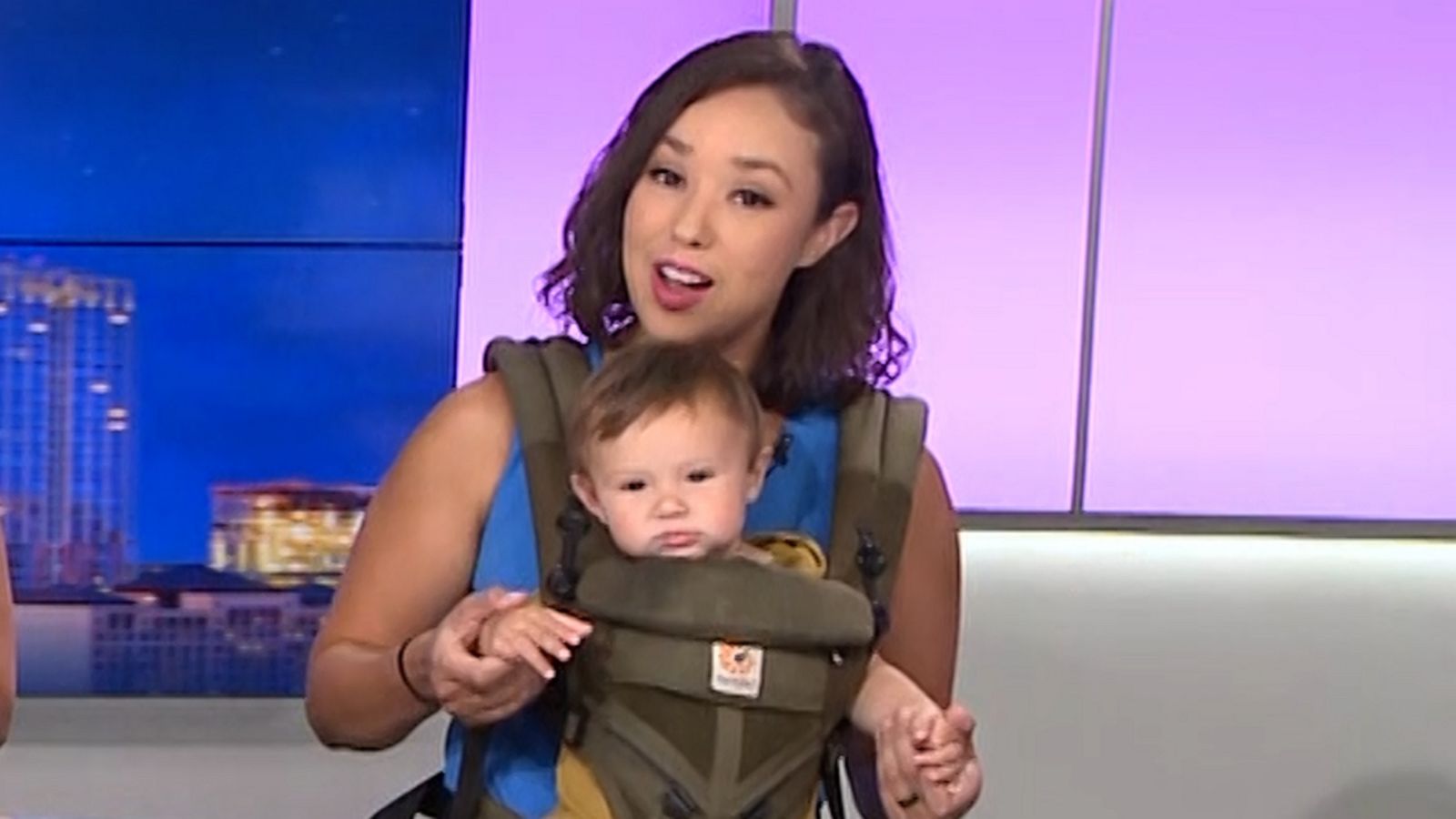 VIDEO: Baby’s takeover of his mom’s weather forecast is too cute to handle