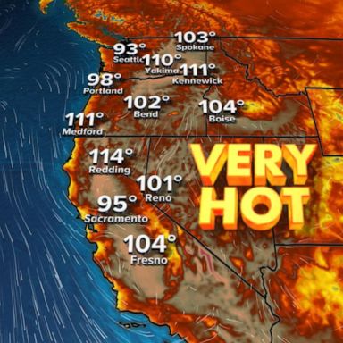 VIDEO: 35 million Americans under heat alerts, 12 million under flood alerts