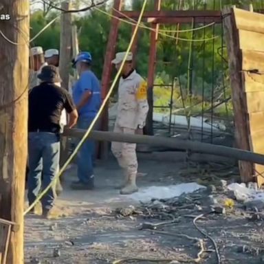 VIDEO: Miners trapped underground in Mexico 