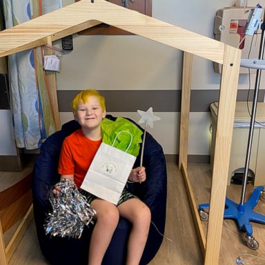 VIDEO: Boy with leukemia was sad to miss summer camp. Then, he got his wish