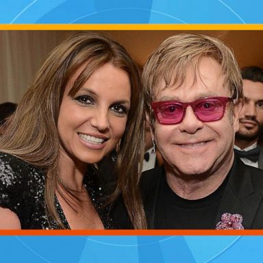 VIDEO: Britney Spears back in studio with Elton John