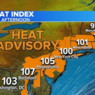 VIDEO: Heat emergency continues for Northeast