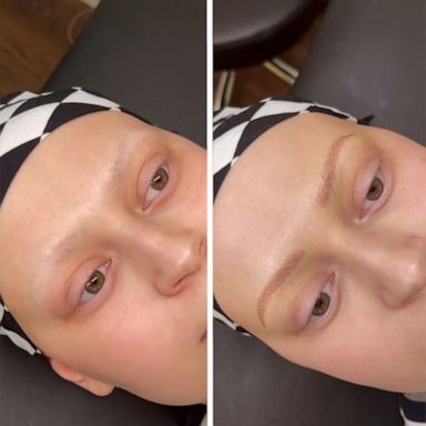 VIDEO: Microblading artist provides free services to cancer survivors 