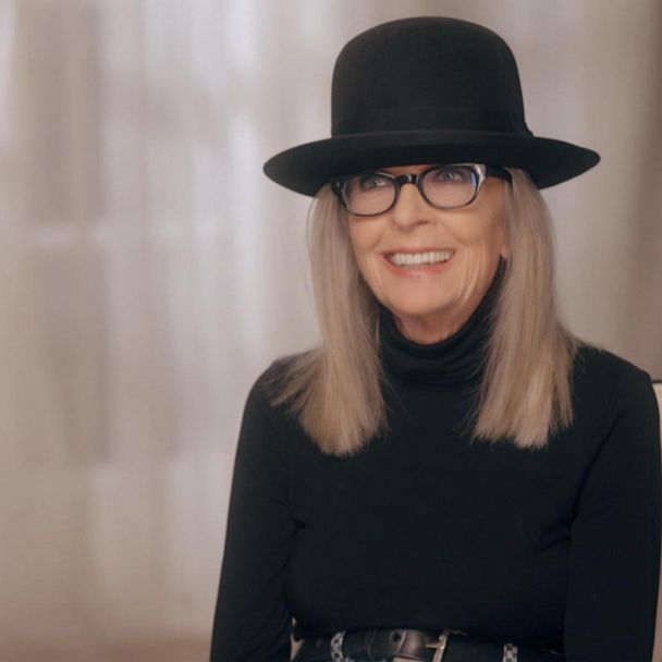 Diane Keaton is seen on April 02 2021 in Los Angeles California, FilmMagic