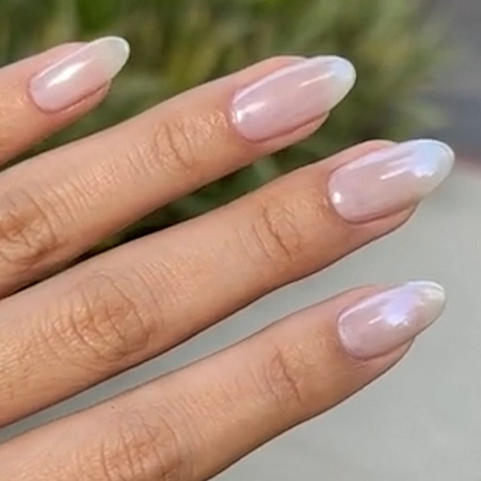 Hailey Bieber French Tips Nails