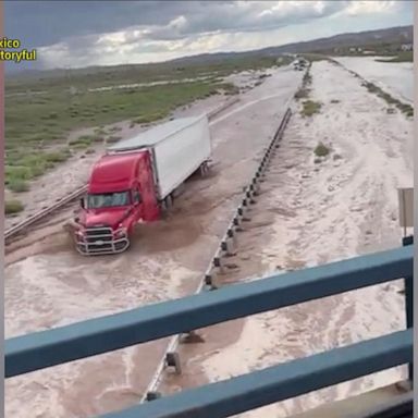 VIDEO: Flash flood dangers hits Southwest