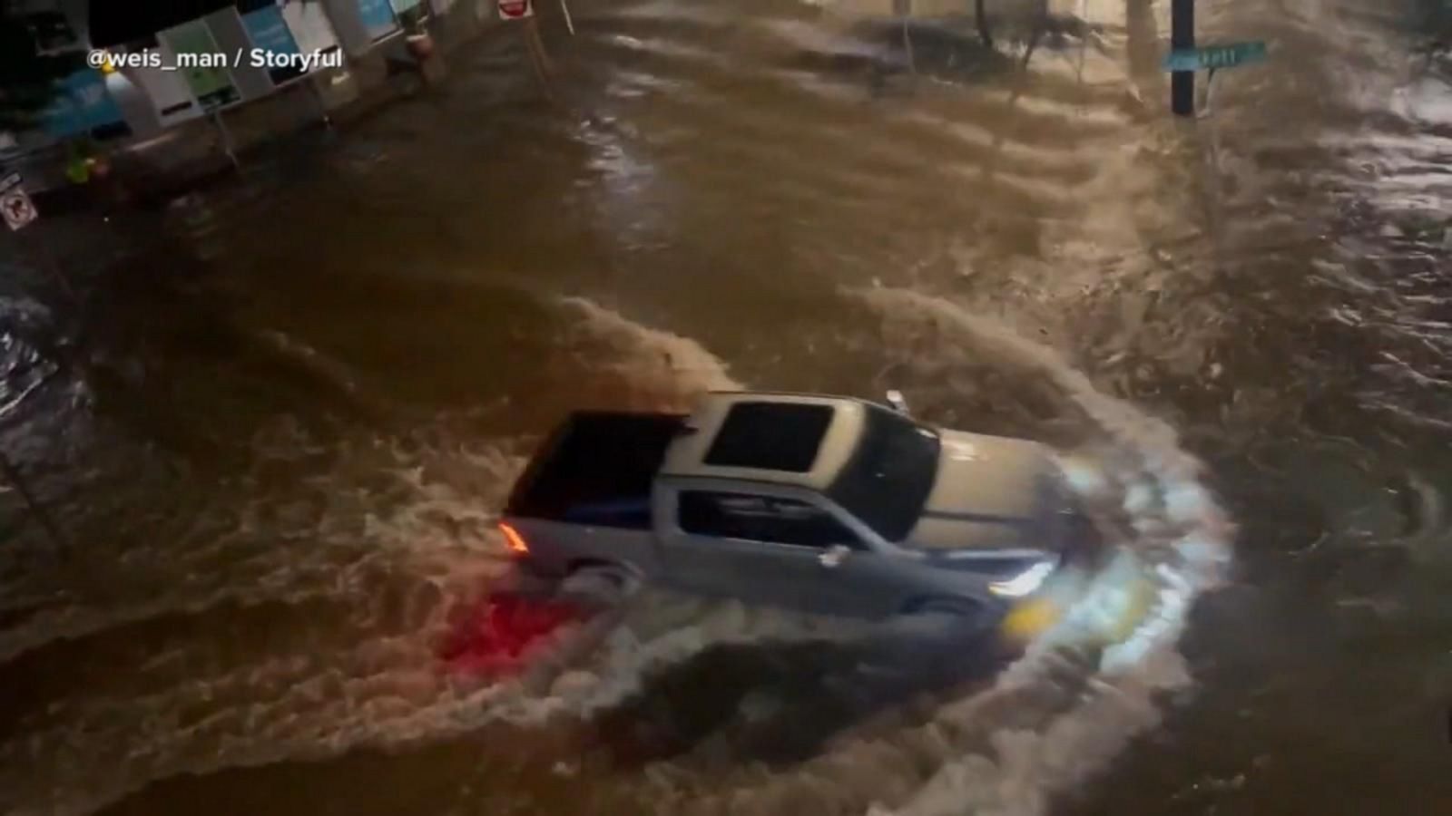 VIDEO: Hundreds of car rescues, 1 death after historic rain slams Texas