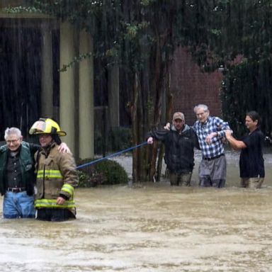 VIDEO: Dozens rescued from nursing home in Mississippi flash flood emergency