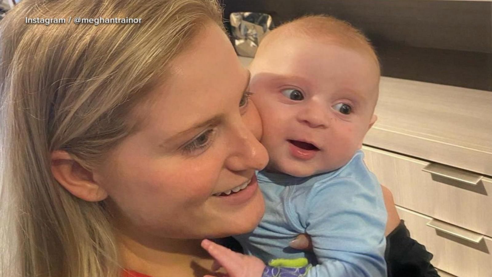 Meghan Trainor welcomes baby No. 2, shares photos of 'big boy' son Barry -  ABC News