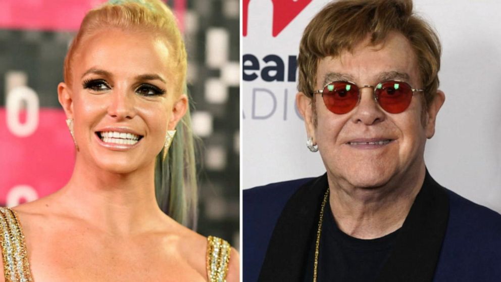 Britney Spears And Elton Johns ‘hold Me Closer Collab Drops Overnight Gma 9790
