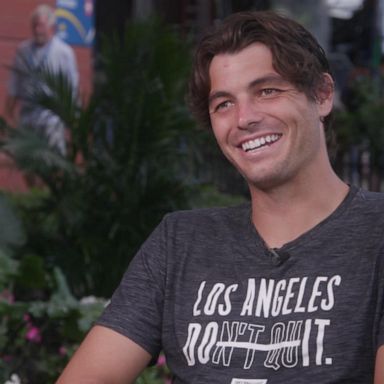 VIDEO: Tennis star Taylor Fritz talks career ahead of US Open