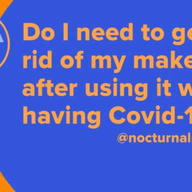 VIDEO: Do I need to get rid of my makeup after using it while having COVID-19?