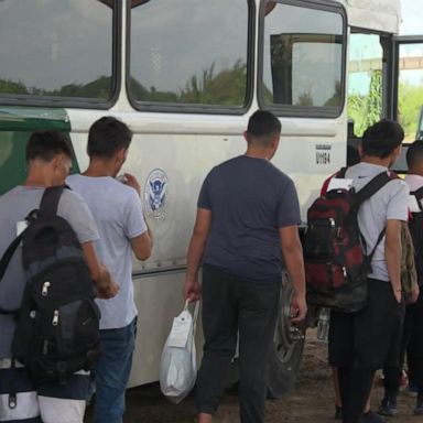 VIDEO: Texas Gov. Abbott busses migrants to New York, DC