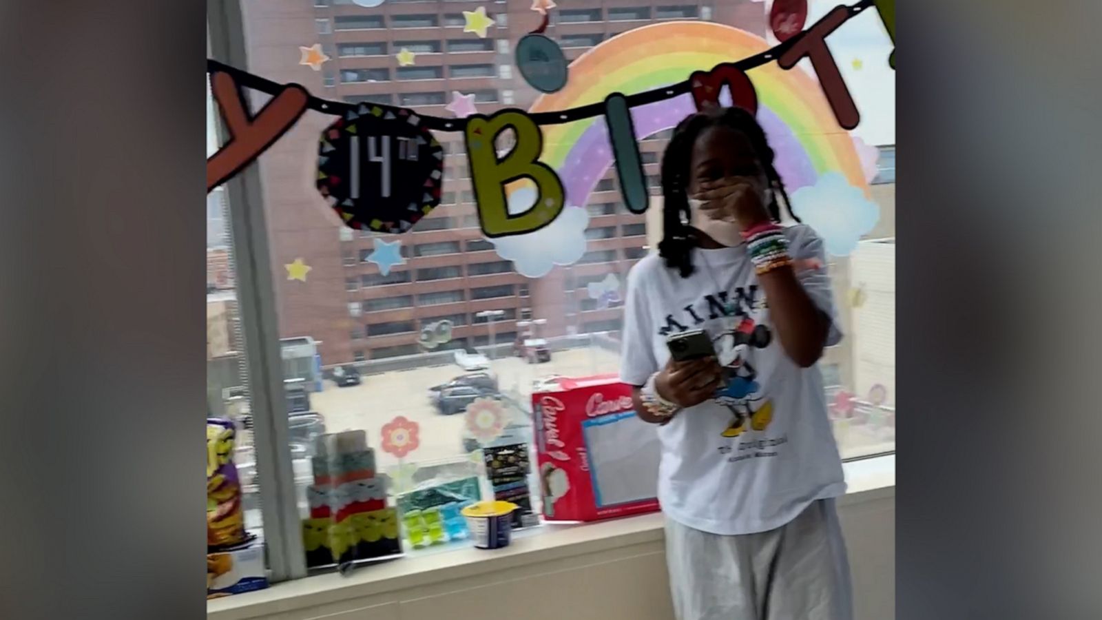 VIDEO: Hospitalized teen gets sweet surprise on her birthday