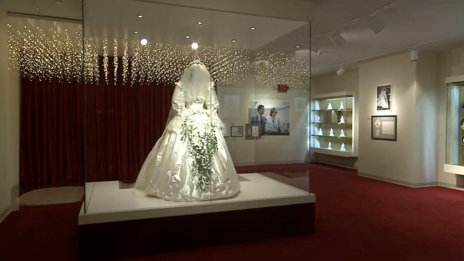 VIDEO: 1st look at new exhibit celebrating Princess Diana