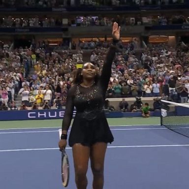 VIDEO: Serena Williams final goodbye from US Open