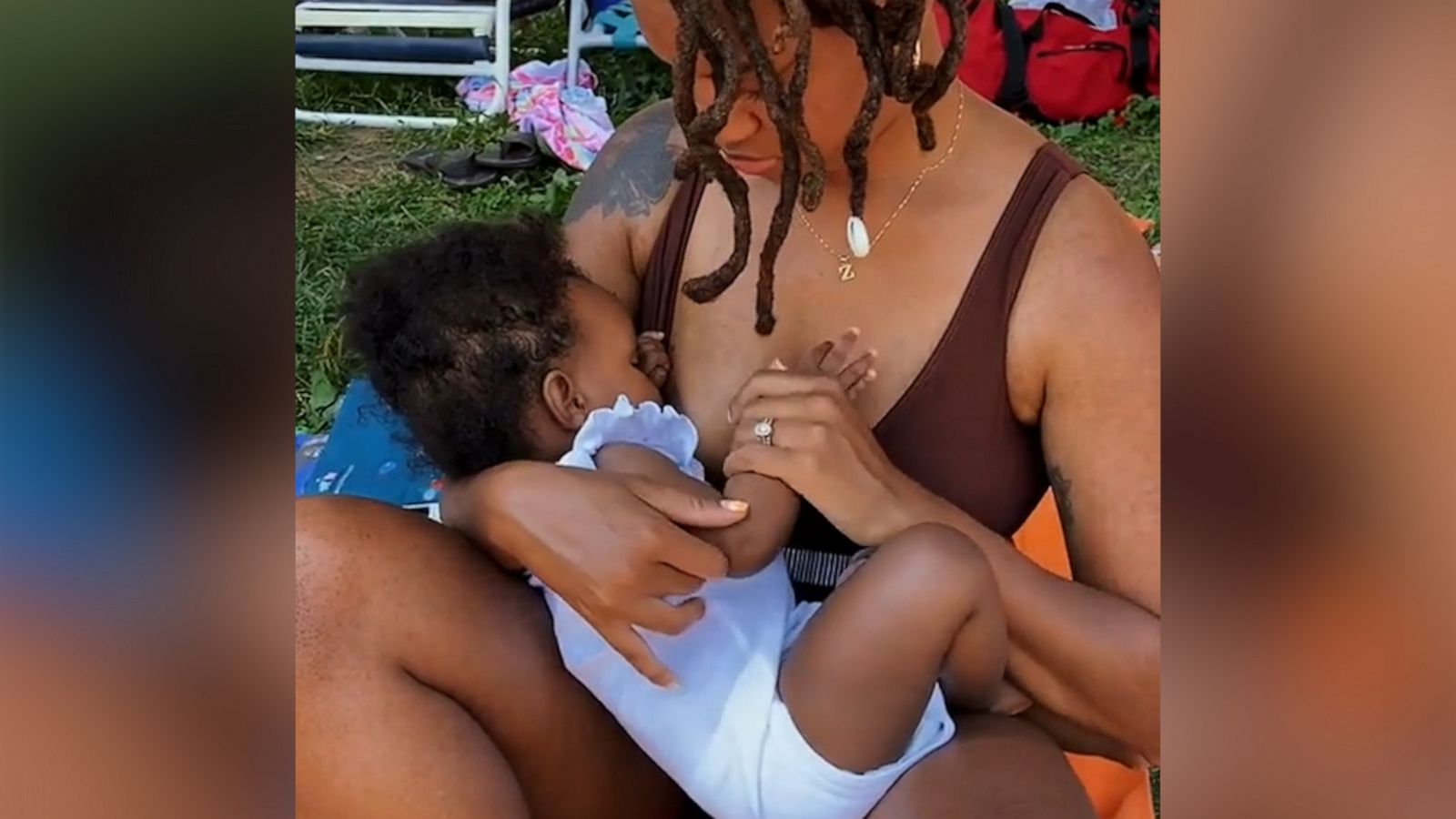 VIDEO: Mom shares powerful affirmations she thinks about while breastfeeding