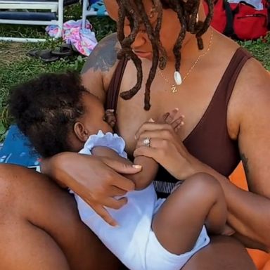 VIDEO: Mom shares powerful affirmations she thinks about while breastfeeding