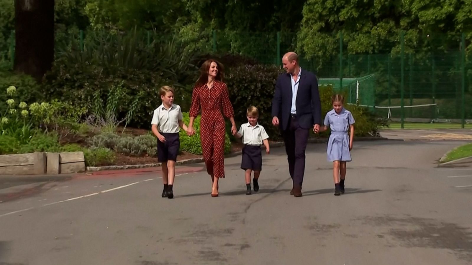 VIDEO: Prince George, Princess Charlotte, Prince Louis get ready for 1st day of school