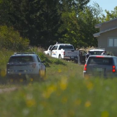 VIDEO: Manhunt underway for suspect in deadly Canada stabbing spree