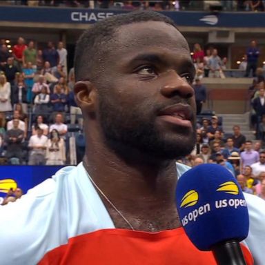 VIDEO: American Frances Tiafoe battles his way into US Open semifinals 